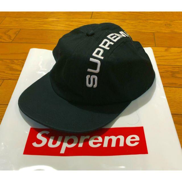 新品 国内正規品 18AW Supreme STRIPE 6-PANEL CAP