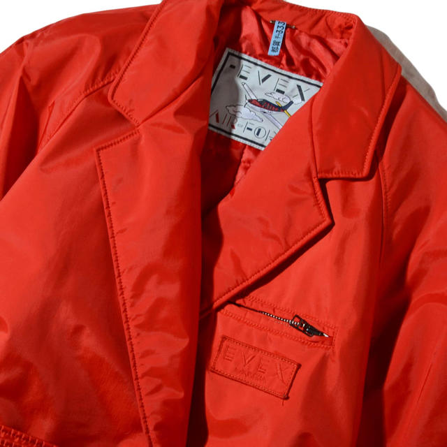 KRIZIA 赤 ナイロンジャンパー エアフォースジャケットの通販 by kariagekun's shop｜クリツィアならラクマ - エヴェックス バイ クリツィア NEW安い
