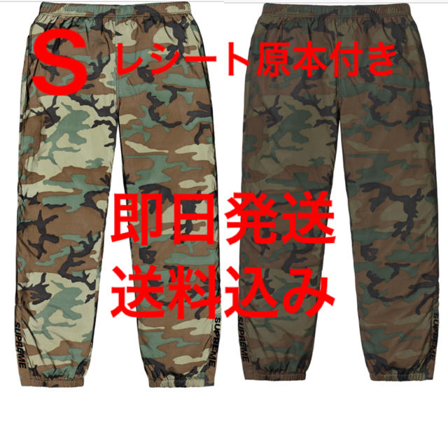 即日発送 S Reflective Camo Warm Up Pant