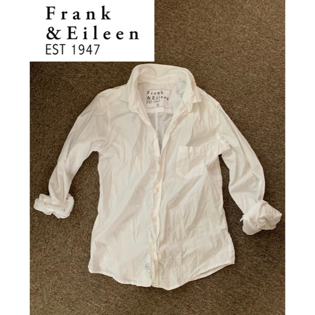 Frank&Eileen(フランクアンドアイリーン)のFrank&Eileen シャツ S ホワイト レディースのトップス(シャツ/ブラウス(長袖/七分))の商品写真