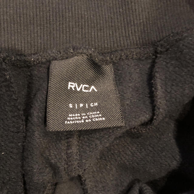RVCA(ルーカ)のRVCA サイドロゴテープ パンツ 黒 メンズのパンツ(その他)の商品写真