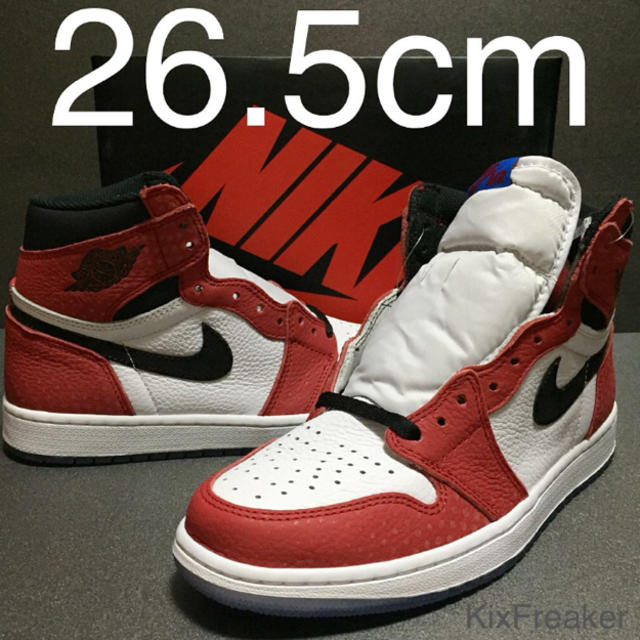 26.5 NIKE AIR JORDAN 1 Spiderman スパイダーマン