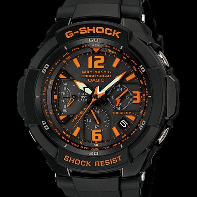 ●G-SHOCK スカイコックピット GW-3000B-1AJF 腕時計(アナログ)