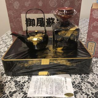 お屠蘇  会津塗  沈金 新品‼️早い物勝ち  四つ揃(漆芸)