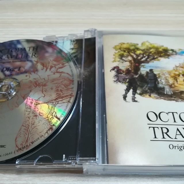 SQUARE ENIX(スクウェアエニックス)のオクトパストラベラー　オリジナルサウンドトラック エンタメ/ホビーのCD(ゲーム音楽)の商品写真