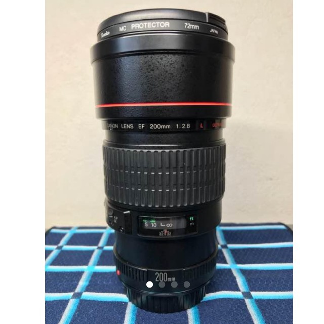 Canon(キヤノン)のCanon EF 200mm 1:2.8 L ULTRASONIC 最終値下げ！ スマホ/家電/カメラのカメラ(レンズ(ズーム))の商品写真