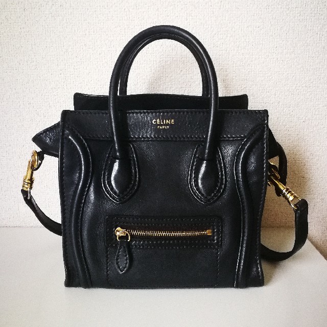 待望☆】 e - 【大幅値下げ中】CELINE/セリーヌ ラゲージ ナノの通販