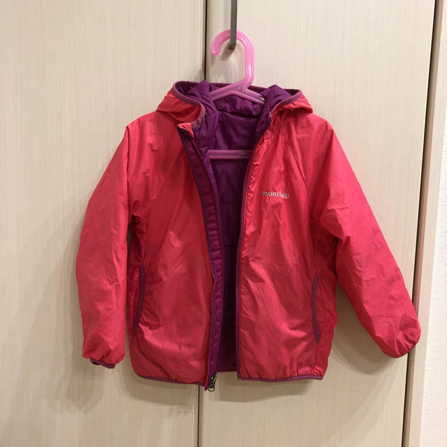 mont bell(モンベル)のmont-bell 110㎝ キッズ/ベビー/マタニティのキッズ服女の子用(90cm~)(ジャケット/上着)の商品写真