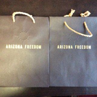 アリゾナフリーダム(ARIZONA FREEDOM)のARIZONA FREEDOM ショップ袋 2枚組(ショップ袋)