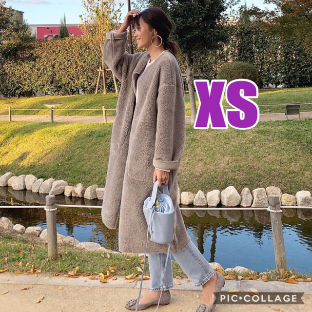 ムートンコートZara 大人気！ボアコート XS