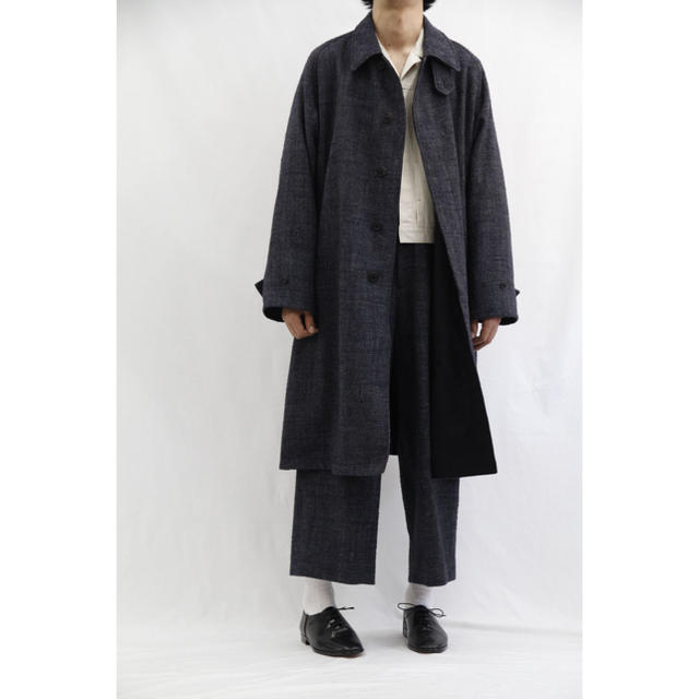 uru 今期新作 定価88000円 バルマカーンコート coat 希少サイズ ステンカラーコート