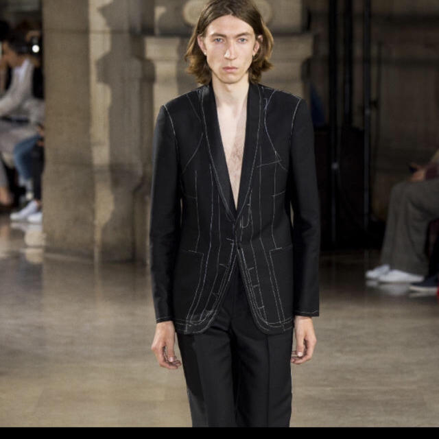 ファッションの Maison Martin しつけ糸ジャケット 17ss margiela
