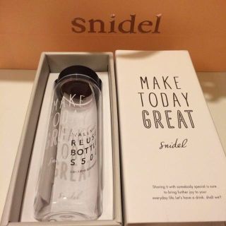 スナイデル(SNIDEL)のsnidel リユースボトル ホワイト(その他)