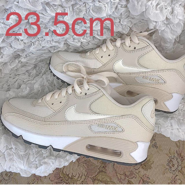 NIKE AIRMAX90 23.5cm ベージュ