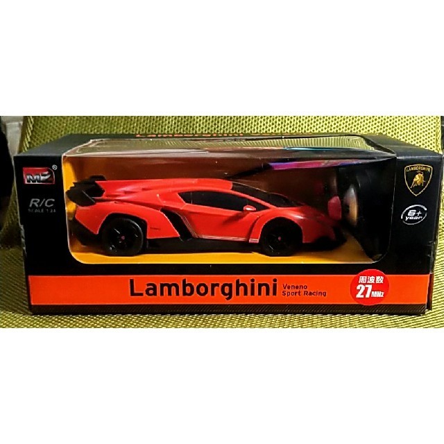 Lamborghini(ランボルギーニ)の新品 ランボルギーニ ヴェネーノ ラジコンカー オレンジ エンタメ/ホビーのおもちゃ/ぬいぐるみ(トイラジコン)の商品写真