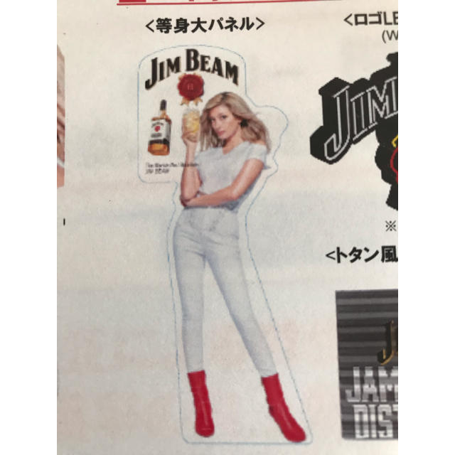 ローラ 等身大パネル ジムビーム 非売品