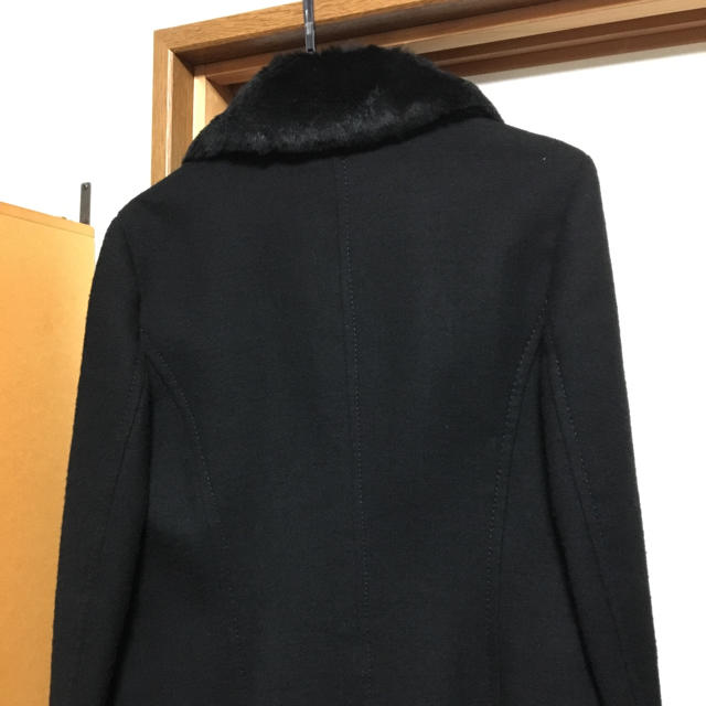 kumikyoku（組曲）(クミキョク)のコート 黒 レディースのジャケット/アウター(ピーコート)の商品写真