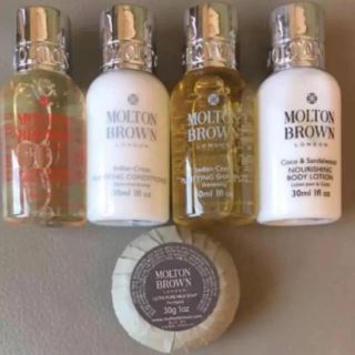 モルトンブラウン(MOLTON BROWN)の新品☆モルトンブラウン アメニティセット(ボディソープ/石鹸)