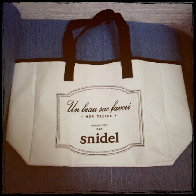 SNIDEL(スナイデル)のスナイデルノベルティートート☆ レディースのバッグ(トートバッグ)の商品写真