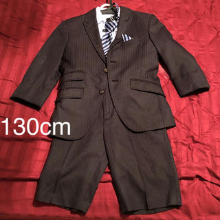 ヒロミチナカノ(HIROMICHI NAKANO)の男の子 スーツ 130cm hnB 4点セット☆(ドレス/フォーマル)