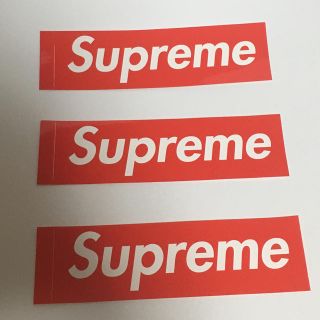 シュプリーム(Supreme)のsupremeステッカー3枚セット(シール)