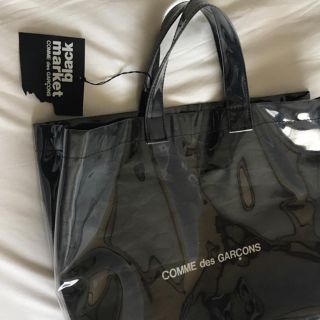 コムデギャルソン(COMME des GARCONS)のCOMME des GARCONS pvc ビニールトートバッグ (トートバッグ)