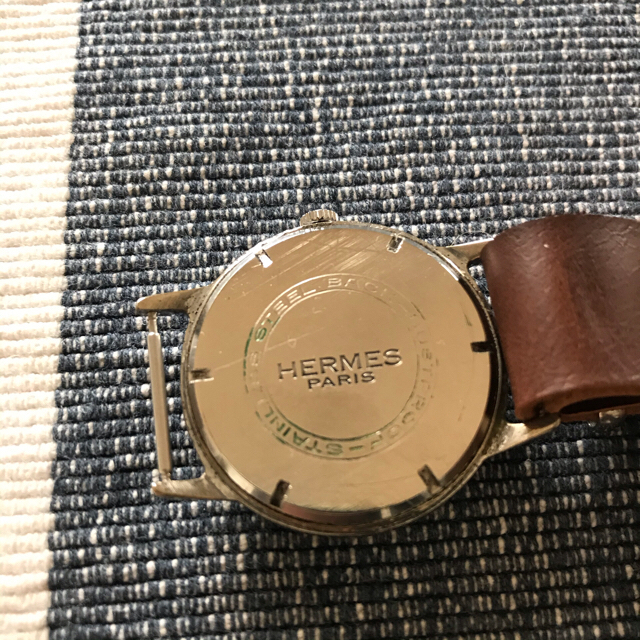 アンティーク ウォッチ 50s HERMES エルメス 手巻き時計 ビンテージ メンズの時計(腕時計(アナログ))の商品写真