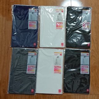 ユニクロ(UNIQLO)の新品未使用  80cm ヒートテック 6枚セット (肌着/下着)