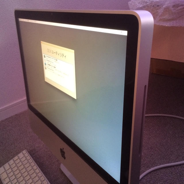 Apple(アップル)のiMac Ealy 2009 20インチ スマホ/家電/カメラのPC/タブレット(デスクトップ型PC)の商品写真