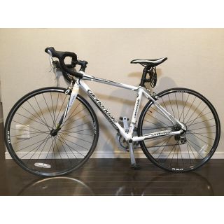 キャノンデール(Cannondale)の[専用]cannondale CAAD8 EN14781 sora ホワイト(自転車本体)