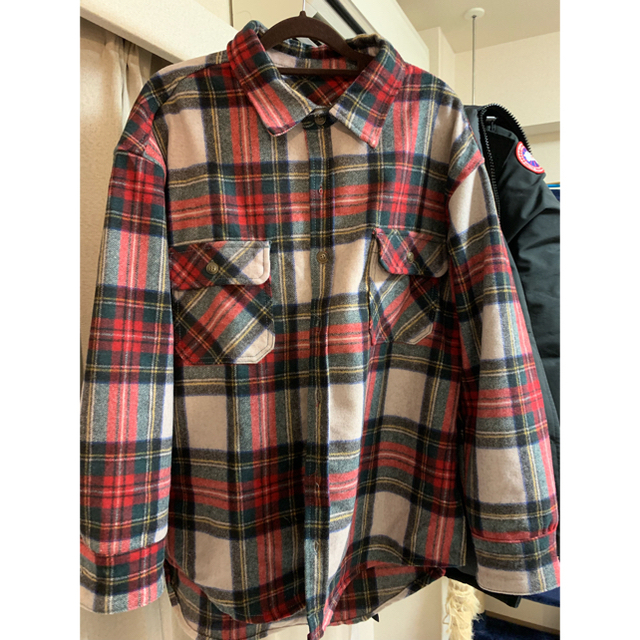 FEAR OF GOD(フィアオブゴッド)のmnml WOOL WORK SHIRT Mサイズ  メンズのトップス(シャツ)の商品写真