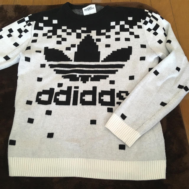 adidas(アディダス)のアディダスオリジナルス ジェレミースコット コラボニット 美品 メンズのトップス(ニット/セーター)の商品写真