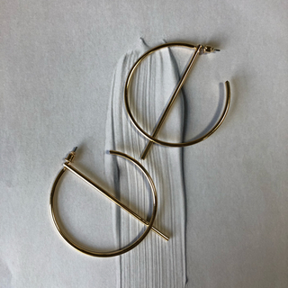 イエナ(IENA)のdesign hoop earring(ピアス)