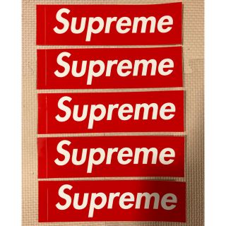 シュプリーム(Supreme)のsupreme Boxロゴステッカー(その他)