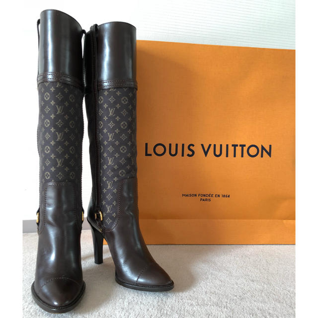 LOUIS VUITTON - 美品！ ルイ ヴィトン ロングブーツの+radiokameleon.ba