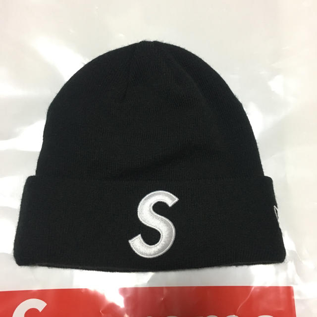 送料無料 S logo Beanie supremeニット帽/ビーニー