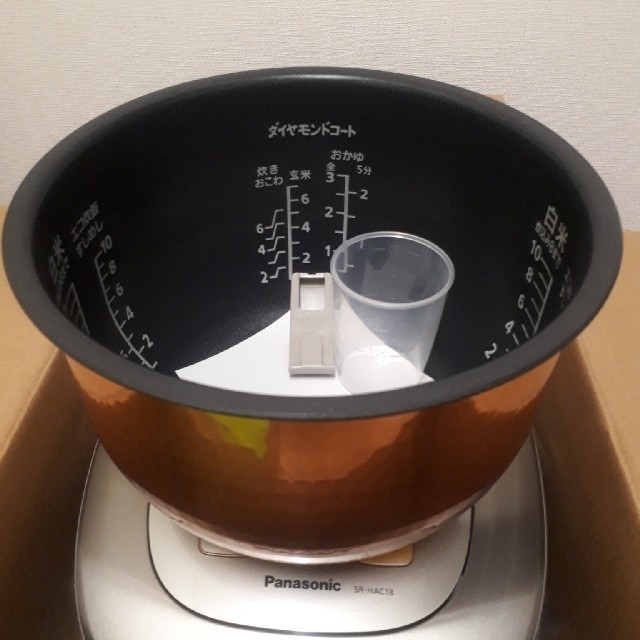 値下げしました！Panasonic　新品　IH炊飯器　一升炊き