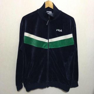 フィラ(FILA)のFILA ジャージ フィラ ベロア ベルベット 別珍 トラックジャケット (ジャージ)