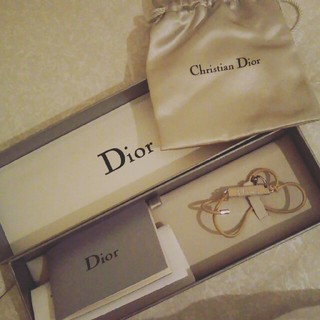クリスチャンディオール(Christian Dior)のDior チャームゴムブレス(ブレスレット/バングル)
