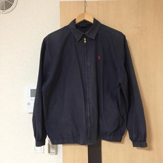 ラルフローレン(Ralph Lauren)のラルフローレン ブルゾン ネイビー 古着(ブルゾン)