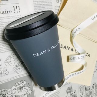 ディーンアンドデルーカ(DEAN & DELUCA)のラッピング付き タンブラー DEAN&DELUCA グレー マグ マイボトル(タンブラー)