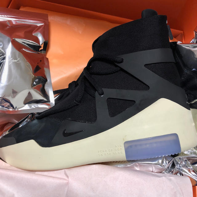 NIKE(ナイキ)の29日まで Nike air fear of god 1 black   メンズの靴/シューズ(スニーカー)の商品写真