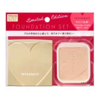 インテグレート(INTEGRATE)の♡インテグレートプロフィニッシュファンデーション限定ケースオークル10♡(ファンデーション)