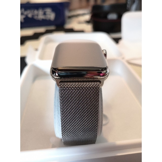 Apple Watch(アップルウォッチ)のApple Watch series2 38mmステンレスミラネーゼ スマホ/家電/カメラのスマホアクセサリー(その他)の商品写真