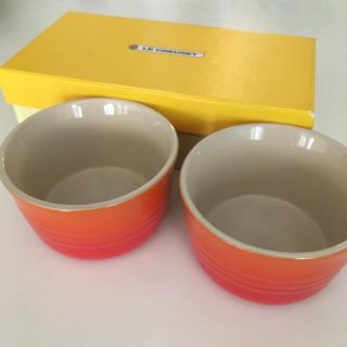 ルクルーゼ(LE CREUSET)のLe Creuset クルーゼ ラムカン ラメキン 10cm 2個セット(食器)