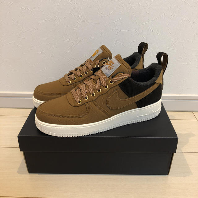 新品 28.5cm NIKE AIR FORCE 1 WIP carhartt