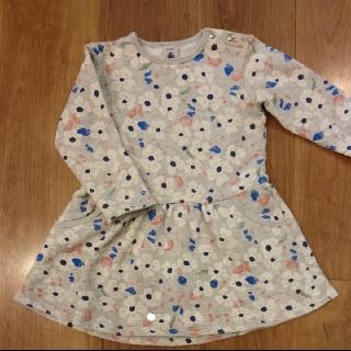 プチバトー(PETIT BATEAU)のプチバトーワンピース2枚セット18m/81cm(ワンピース)