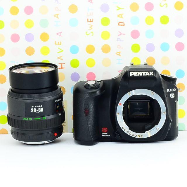 ✨高コスパ✨カンタンお洒落一眼✨ペンタックス PENTAX K100D