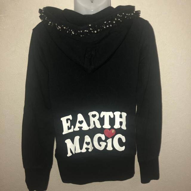 EARTHMAGIC(アースマジック)のEARTH MAGIC パーカー キッズ/ベビー/マタニティのキッズ服女の子用(90cm~)(ジャケット/上着)の商品写真