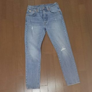 リーバイス(Levi's)のリーバイス501 ダメージジーンズ S(デニム/ジーンズ)